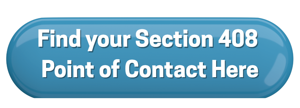 Find your Section 408 Point of Contact Here Graphic